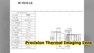 IR 4512 LS Infrared Thermal Imaging Lens for Precision